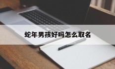 蛇年男孩好吗怎么取名_(蛇年男孩好吗怎么取名字)