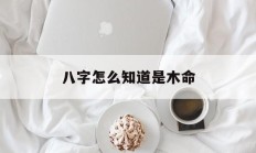 八字怎么知道是木命_(怎样判断八字属木)