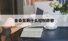 金命鼠戴什么招财辟邪_(金命鼠戴什么招财辟邪最好)